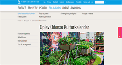 Desktop Screenshot of oplev.odense.dk