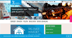 Desktop Screenshot of odense.dk
